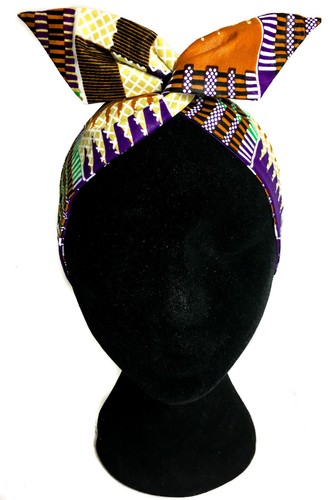 Headband black pin - headband, up"
