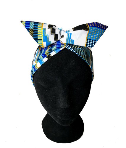 Headband black pin - headband, up"