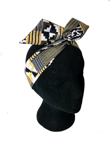Headband black pin - "black,