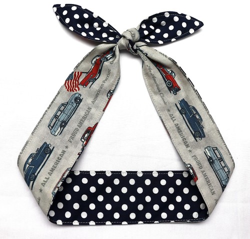 Vintage cars headband - vintage,