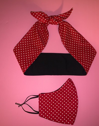 Sciarpa testa bandana - nera, e