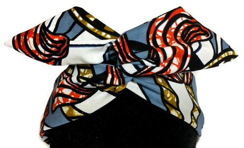 Headband black pin - "black, up"
